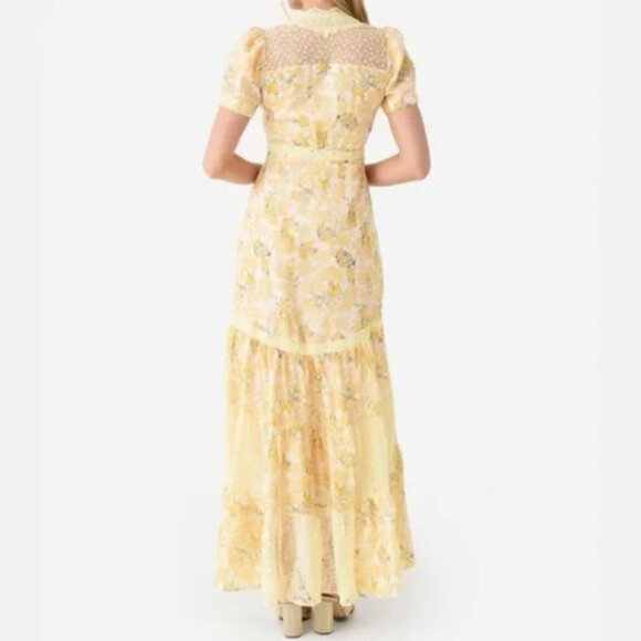 LoveShackFancy Tink Silk Maxi Dress - Picture 5 of 6